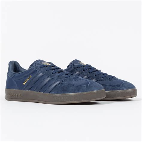 adidas gazelle indoor navy blue|navy blue Adidas gazelle women's.